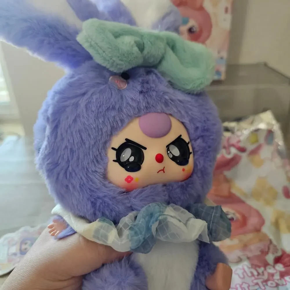 Baby Three Lily Rabbit Town V2 Purple Bunny Special Crying Eyes OPENED CONFIMED